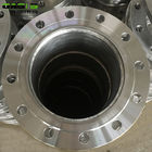 Short Pipe Stainless Steel Flanged Fittings , Silver Forged Stainless Flanges
