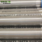 Gravel Packed Wedge Wire Cylinder , Welded Wedge Wire Filter For Water Well Drilling